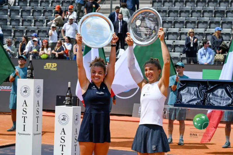 Rimonta da urlo: Errani e Paolini vincono il doppio agli Internazionali