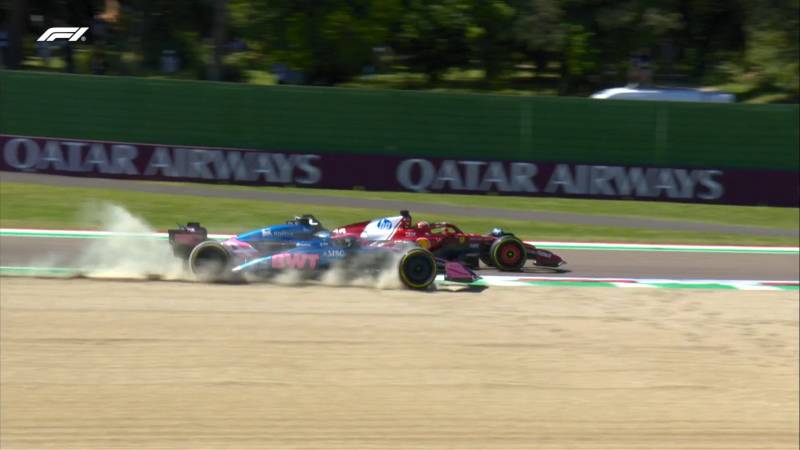 F1 Imola gara Leclerc Gasly