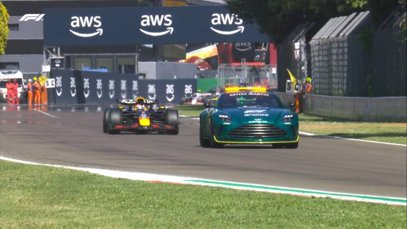 F1 Imola gara safety car