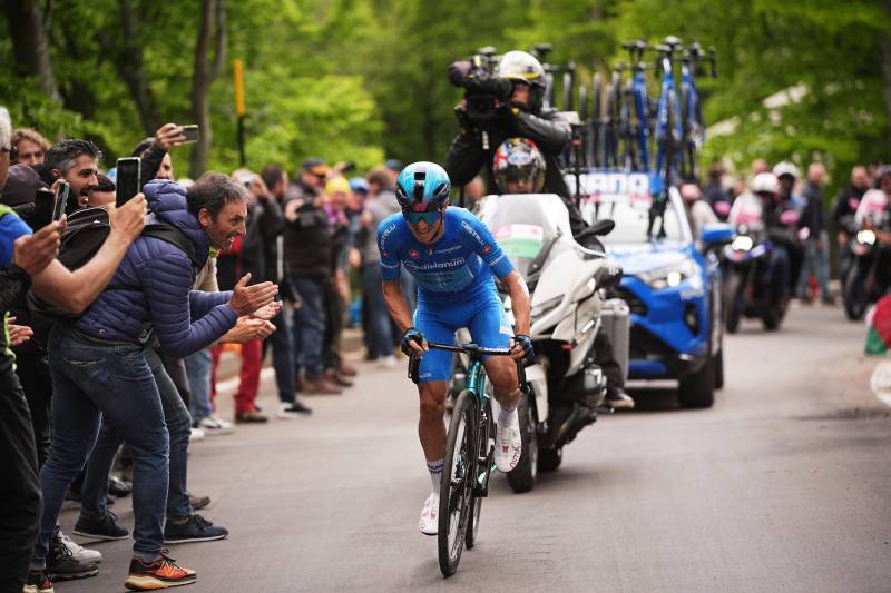 Giro 2025 tappa 11 Fortunato salita