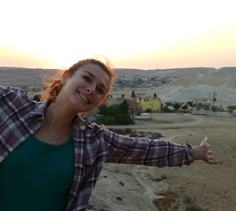 "Sarah, mia allieva, lavorava per la pace"