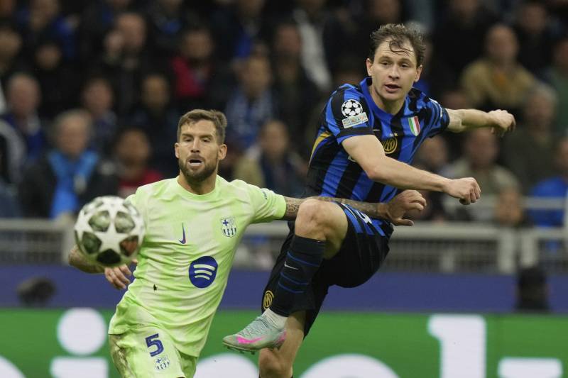 Inter Barcellona Barella