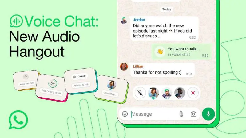 WhatsApp, arrivano le chat vocali nei gruppi. Come si attivano