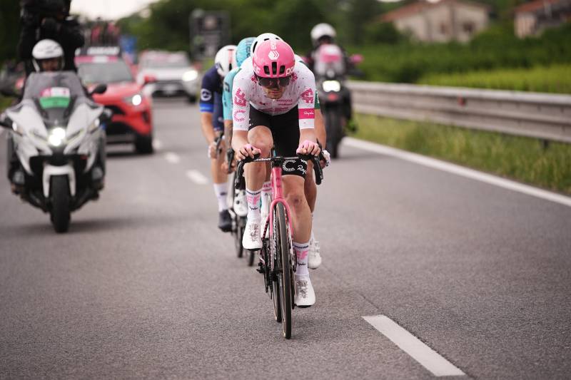 Giro 2025 tappa 14 fuga