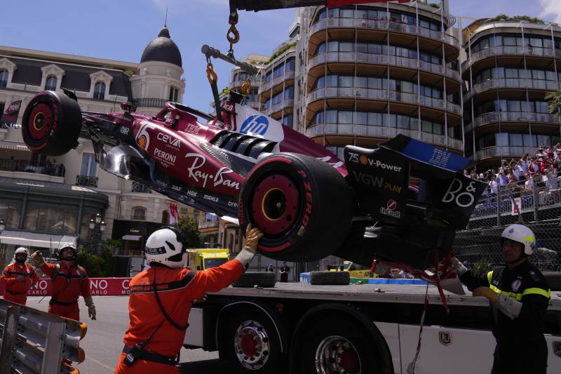 F1 Monaco FP3 Hamilton incidente