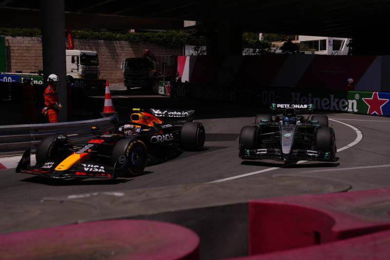 F1 Monaco FP3 Russell Tsunoda