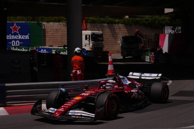 F1 Monaco FP3 Leclerc