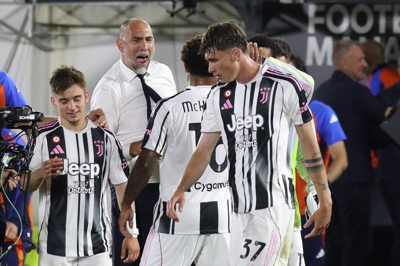 Venezia Juventus celebrazione