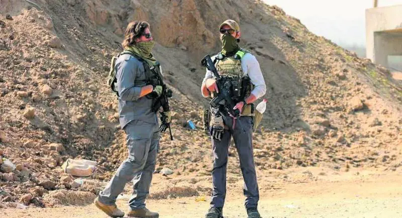 La società di Cia e marines per gli aiuti nella Striscia. Hamas: "Non collaborate"