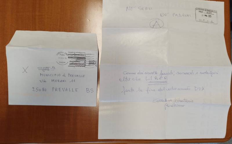 lettera prevalle