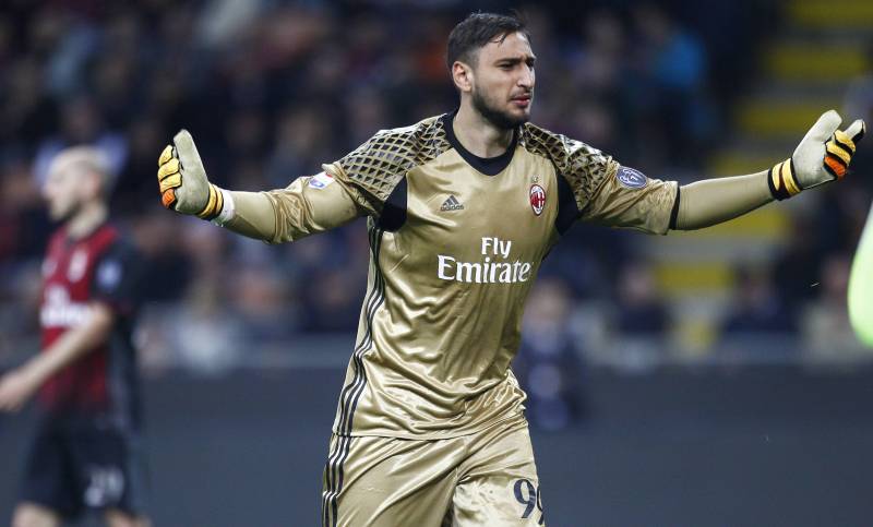 Milan Roma Donnarumma 2017