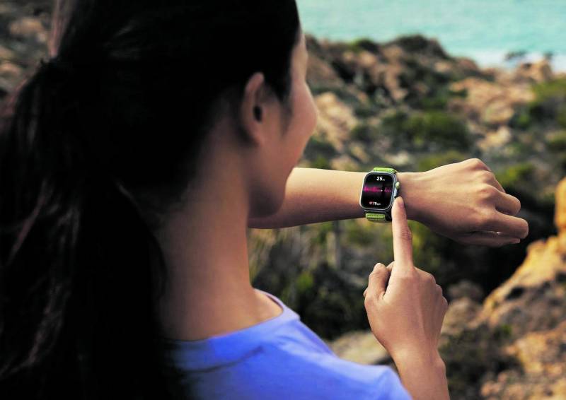 E basta un tocco di dito per fare un mini check-up