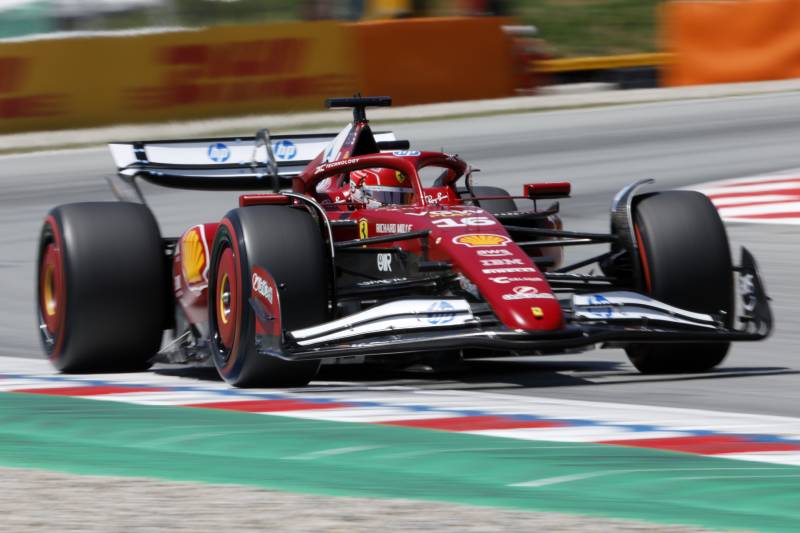 F1 Spagna FP3 Leclerc