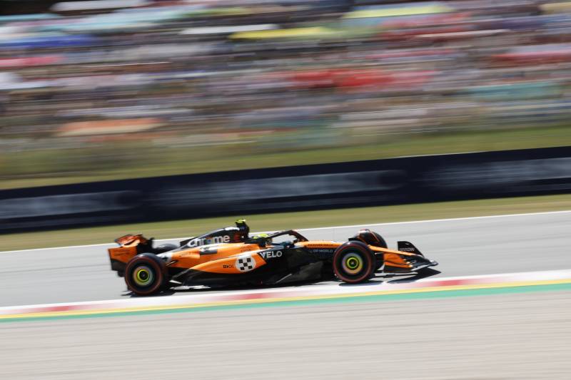 F1 Spagna FP3 Norris