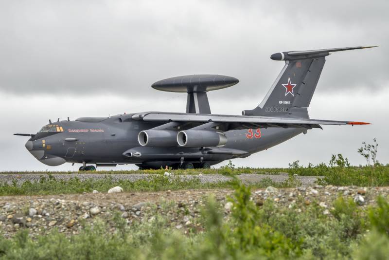 Beriev A-50. Mezzi disponibili circa 40
