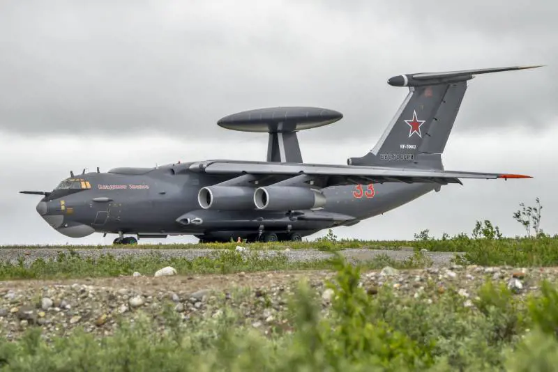 Beriev A-50. Mezzi disponibili circa 40