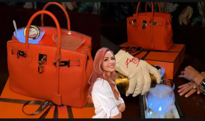 Al di là del lusso: un drink nella borsa di Hermes