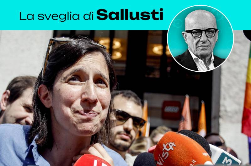 La sveglia di Sallusti - Schlein come Inzaghi