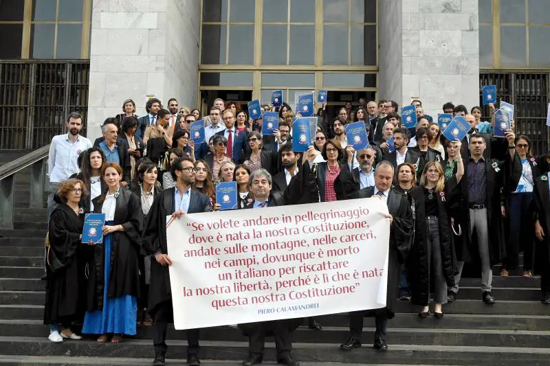 "Riforma espressione di un sentimento anti-magistrati". L'Anm inscena il sit-in contro Nordio
