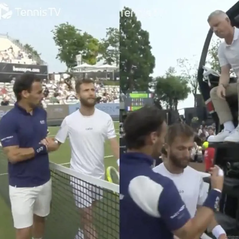 "Guardami, piccolo maiale": la frase choc di Fognini a Moutet
