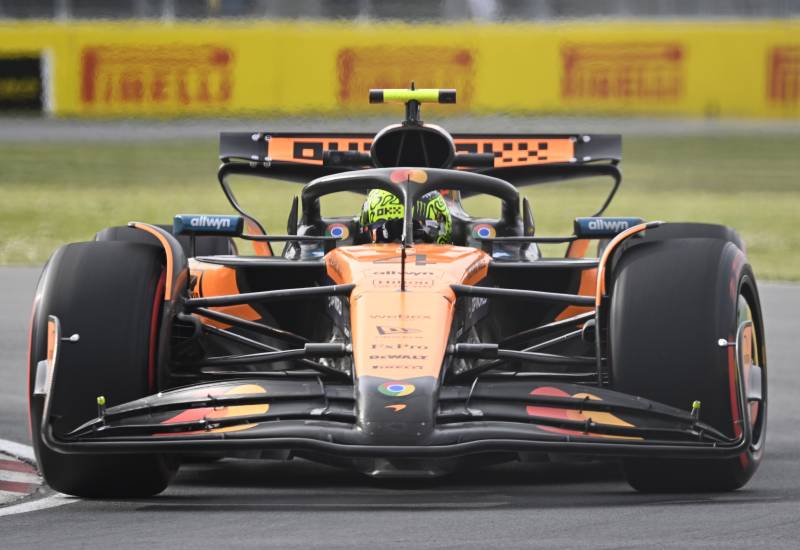 F1 Canada FP2 Norris