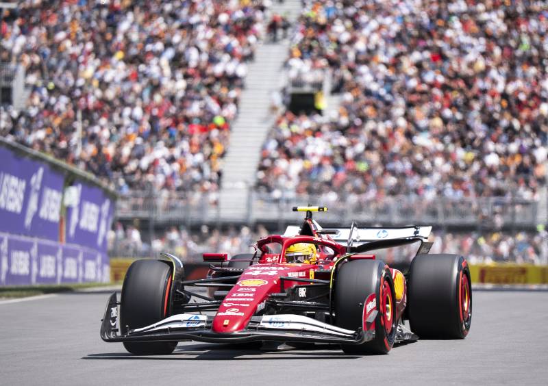 F1 Canada FP1 Hamilton