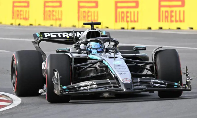 F1, a Montreal Russell scippa la pole a Verstappen. Ferrari, malino Hamilton e Leclerc