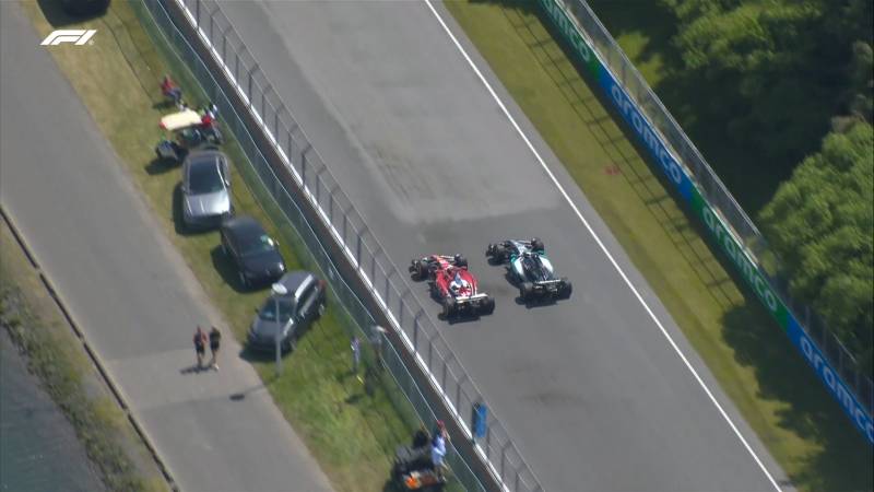 F1 Canada gara Russell sorpasso Leclerc