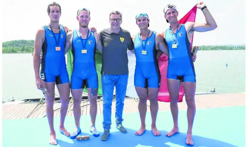 Doppio oro azzurro nel canottaggio