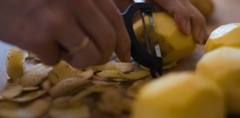 Buccia di patate