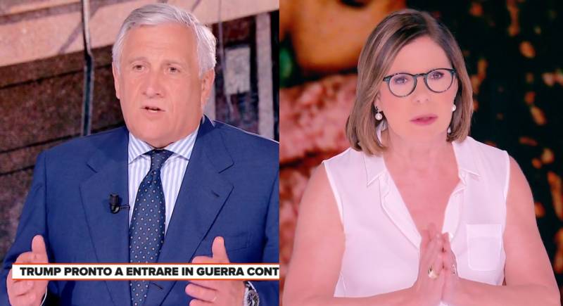 Scontro di fuoco tra Tajani e Bianca Berlinguer: ecco cos'è successo