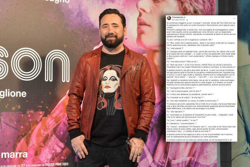 "Diabolico meccanismo", lo sfogo di Federico Zampaglione: chi c'è davvero dietro i biglietti a 10 euro e i concerti annullati