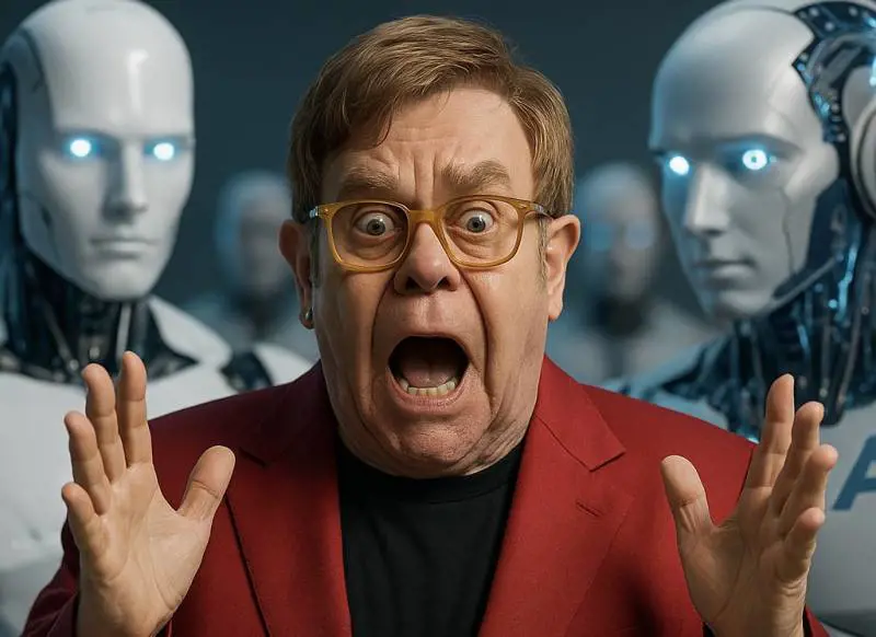 Io, l'AI e Elton John: una riflessione sulla legge approvata nel Regno Unito