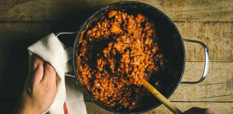 Lenticchie in padella