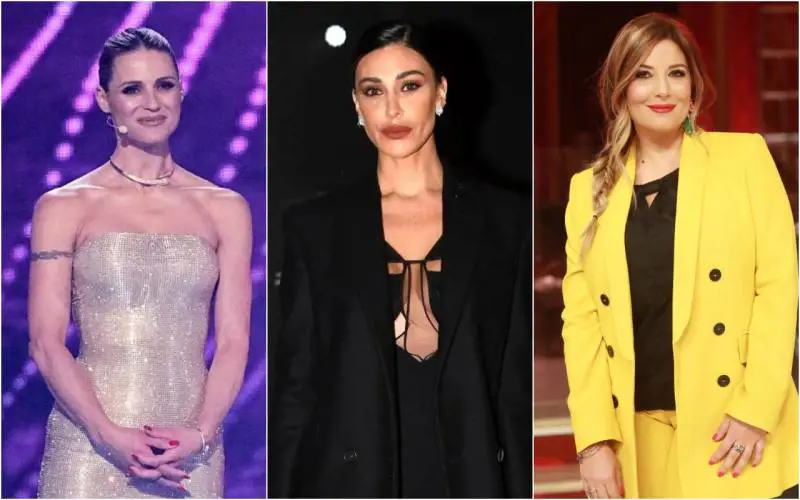Michelle Hunziker incontra gli uomini in garage, Cecilia e Belen ai ferri corti per soldi, Lucarelli e il sold out di Fedez