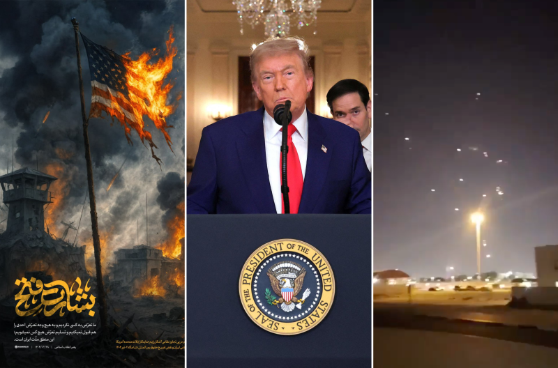 Annuncio di Trump: "Tregua di 12 ore tra Israele e Iran". La svolta dopo gli strike "deboli" di Teheran contro le basi Usa | La diretta