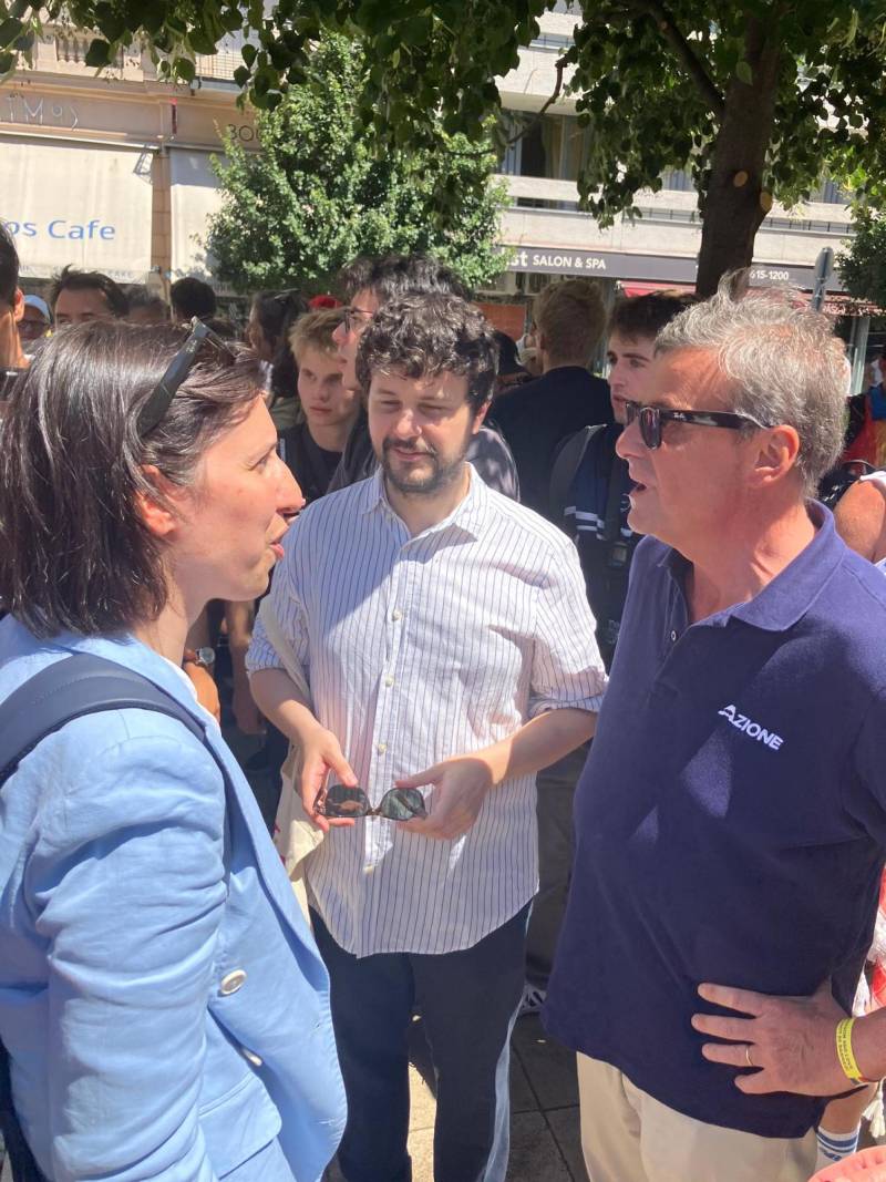Schlein e Calenda al Pride
