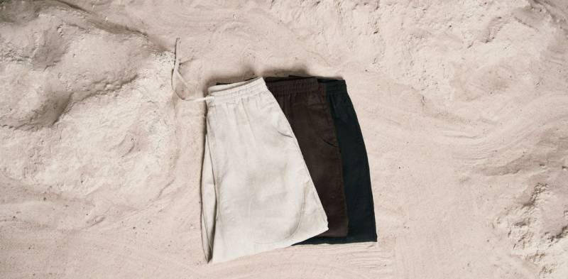 Pantaloni di lino styling
