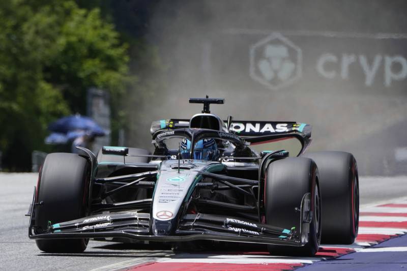 F1 Austria FP3 Russell