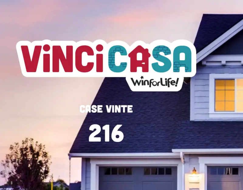 VinciCasa, centrato il premio da 500mila euro