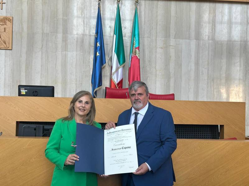 Paolo Capone, Leader UGL, nominato Cavaliere della Repubblica Italiana