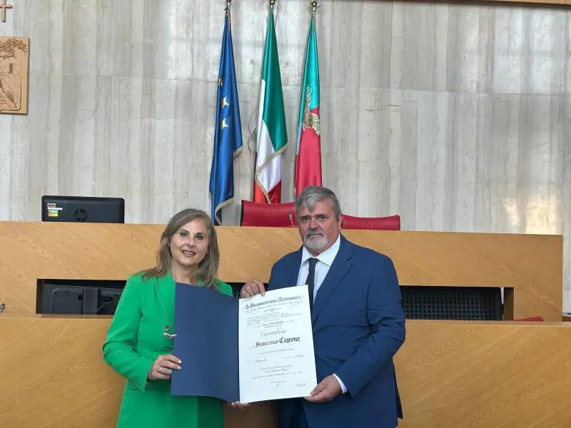 Paolo Capone, Leader UGL, nominato Cavaliere della Repubblica Italiana