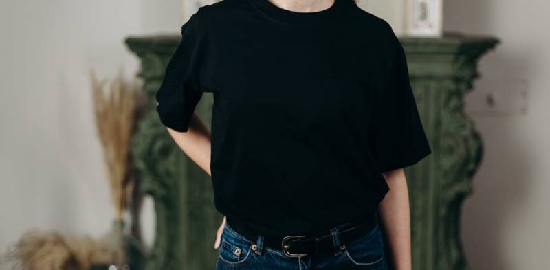 T-shirt nera