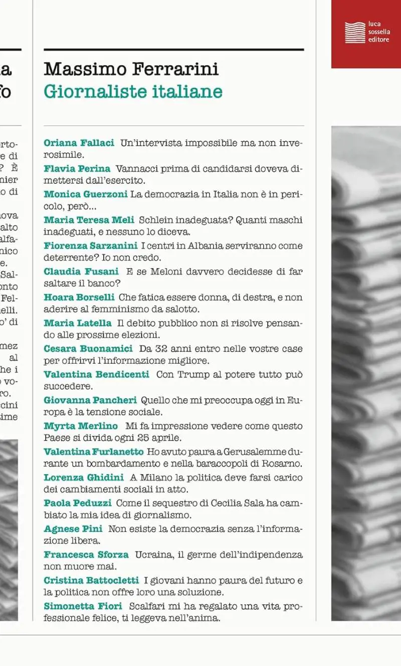 Così le voci delle giornaliste raccontano l'Italia e la sua storia