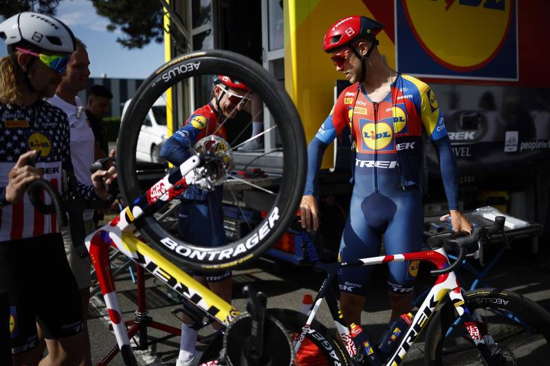 Milan allenamento TdF 2025