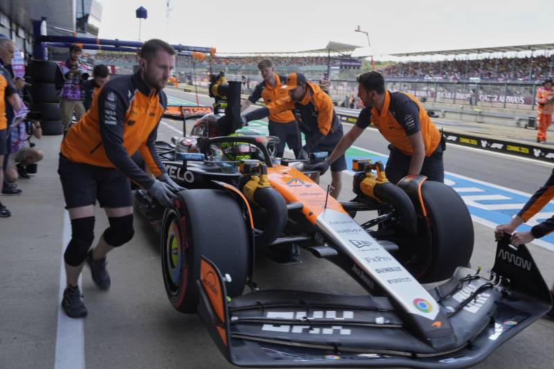 F1 Inghilterra FP1 Norris