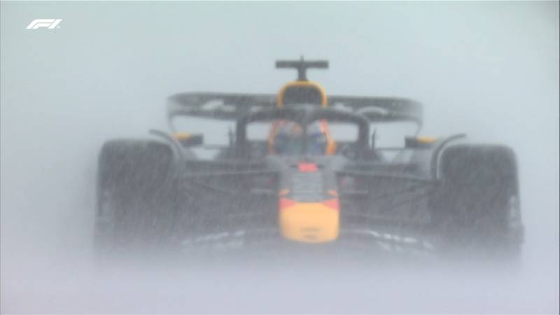 F1 Inghilterra gara Verstappen pioggia