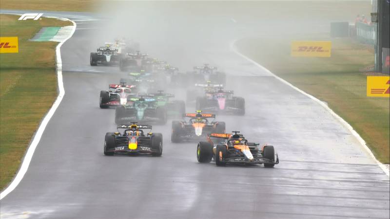 F1 Inghilterra gara safety car