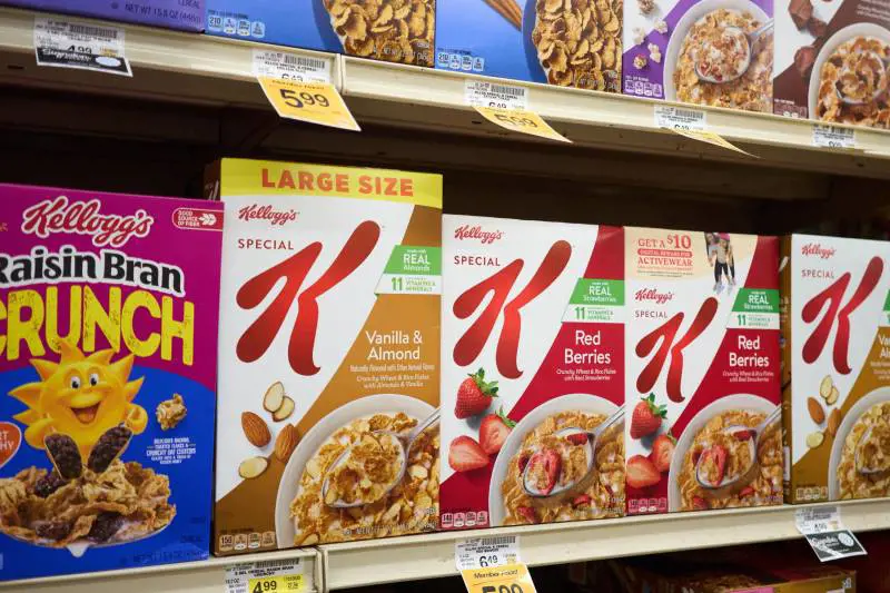 Ferrero fa colazione con i cereali Kellogg
