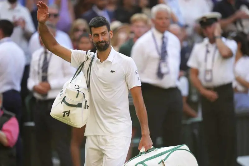 Il passaggio di consegne. Ma re Nole è morto in piedi
